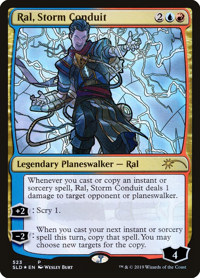 Ral, Storm Conduit (Stained Glass) [Secret Lair Drop Promos] | Gamers Paradise