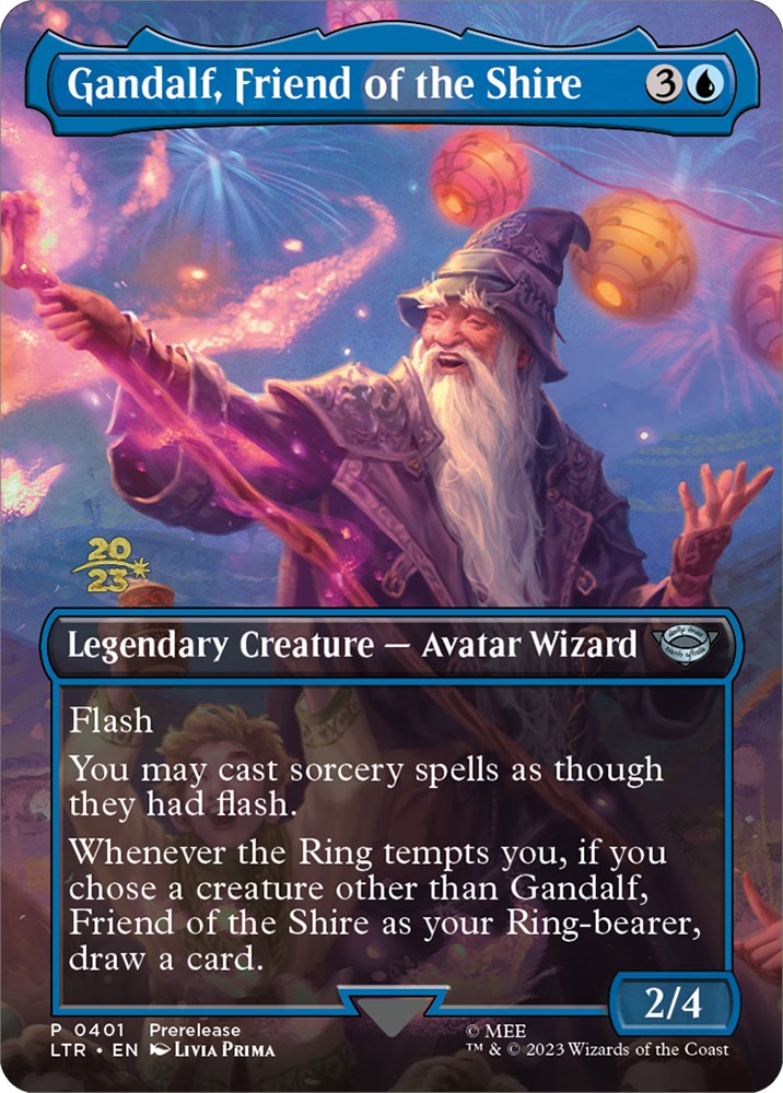Gandalf, Friend of the Shire [The Lord of the Rings: Tales of Middle-Earth Prerelease Promos] | Gamers Paradise
