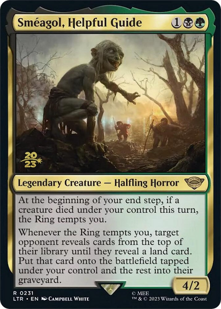 Smeagol, Helpful Guide [The Lord of the Rings: Tales of Middle-Earth Prerelease Promos] | Gamers Paradise