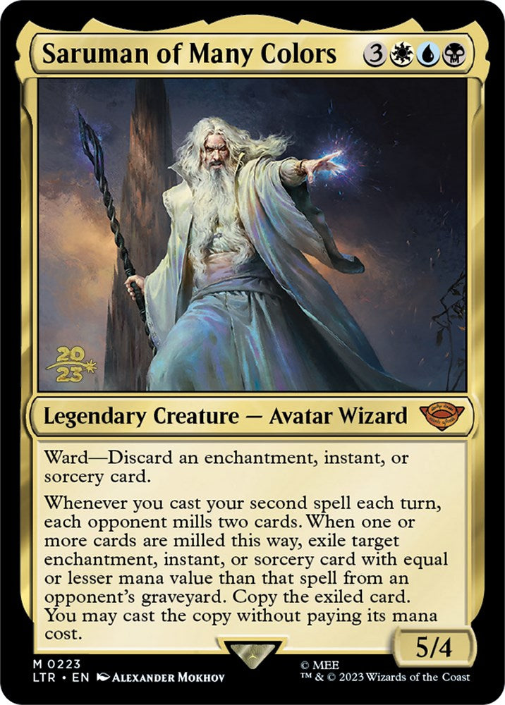 Saruman of Many Colors [The Lord of the Rings: Tales of Middle-Earth Prerelease Promos] | Gamers Paradise