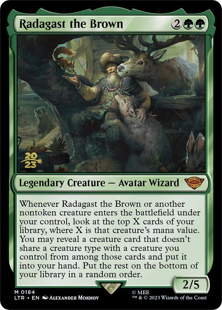Radagast the Brown [The Lord of the Rings: Tales of Middle-Earth Prerelease Promos] | Gamers Paradise