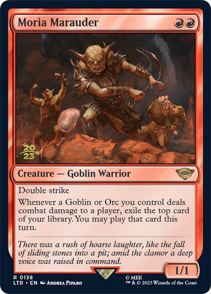 Moria Marauder [The Lord of the Rings: Tales of Middle-Earth Prerelease Promos] | Gamers Paradise