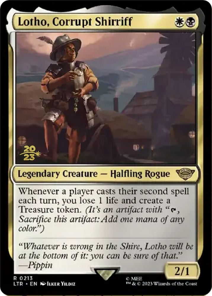 Lotho, Corrupt Shirriff [The Lord of the Rings: Tales of Middle-Earth Prerelease Promos] | Gamers Paradise
