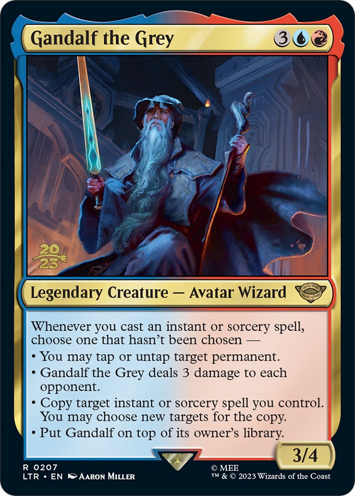 Gandalf the Grey [The Lord of the Rings: Tales of Middle-Earth Prerelease Promos] | Gamers Paradise