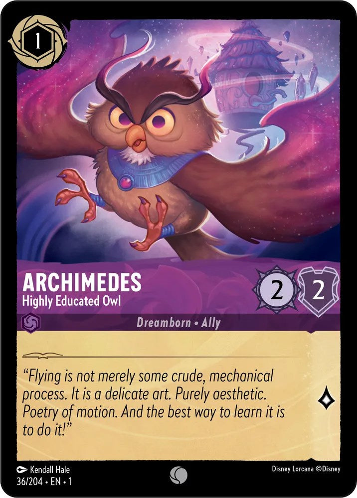 Archimedes - Highly Educated Owl (36/204) [The First Chapter] | Gamers Paradise