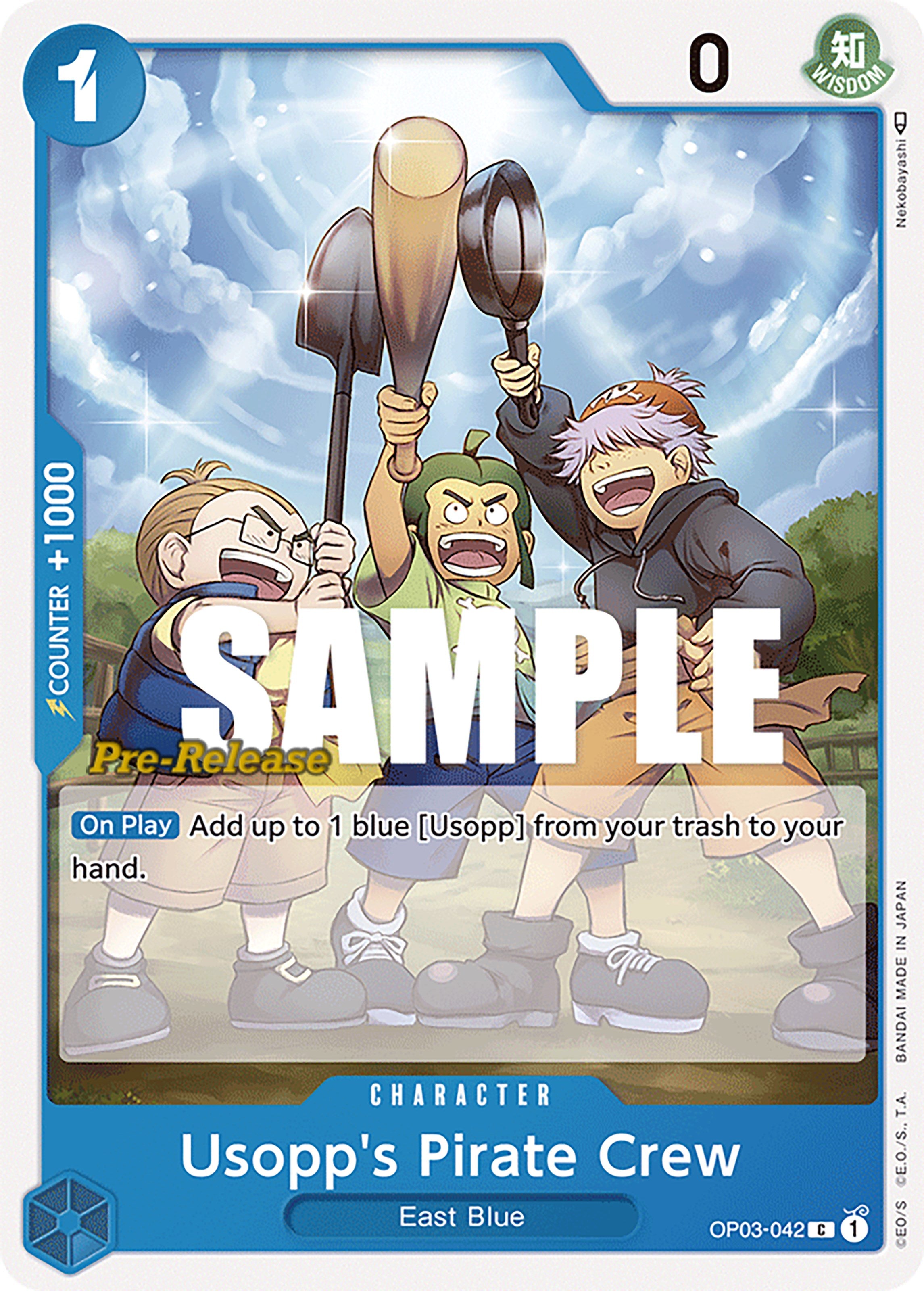 Usopp's Pirate Crew [Pillars of Strength Pre-Release Cards] | Gamers Paradise