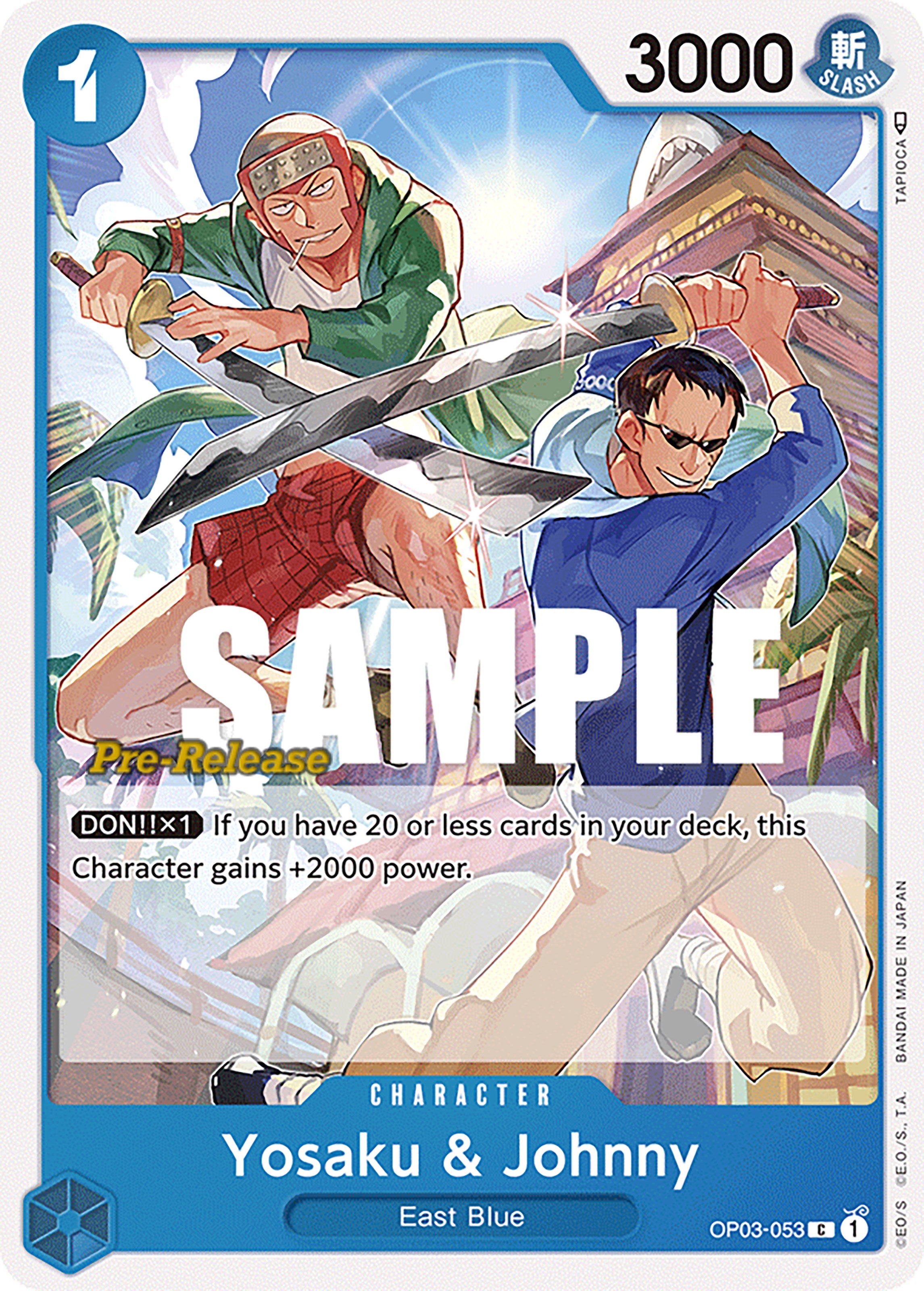 Yosaku & Johnny [Pillars of Strength Pre-Release Cards] | Gamers Paradise