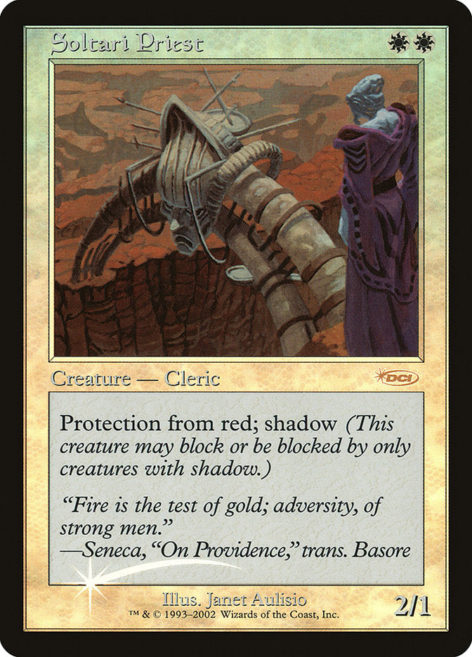 Soltari Priest [Friday Night Magic 2002] | Gamers Paradise