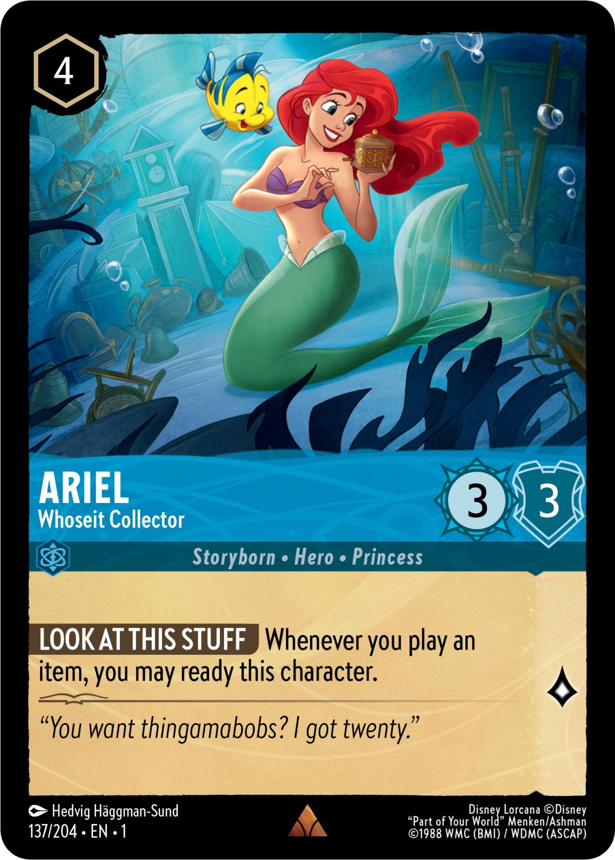 Ariel - Whoseit Collector (137/204) [The First Chapter] | Gamers Paradise