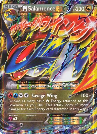 M Salamence EX (XY171) (Jumbo Card) [XY: Black Star Promos] | Gamers Paradise