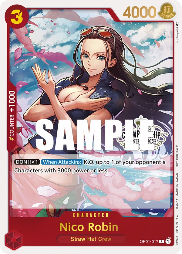 Nico Robin (Store Championship Participation Pack) [One Piece Promotion Cards] | Gamers Paradise