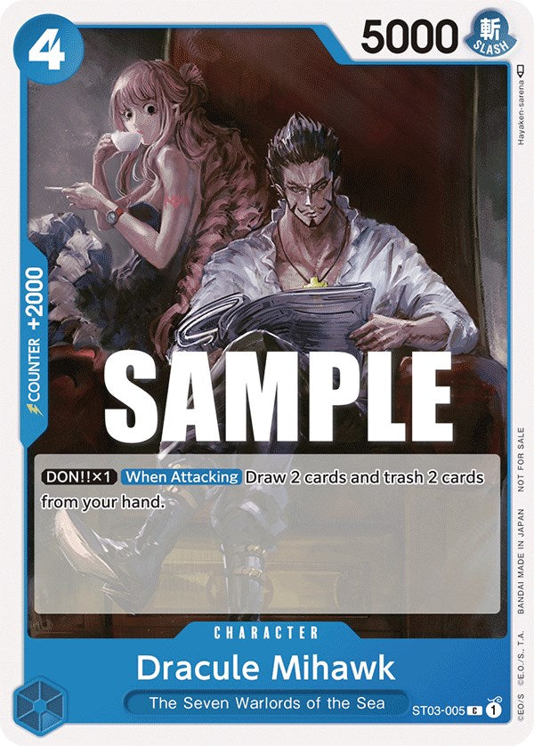 Dracule Mihawk (Tournament Pack Vol. 4) [One Piece Promotion Cards] | Gamers Paradise