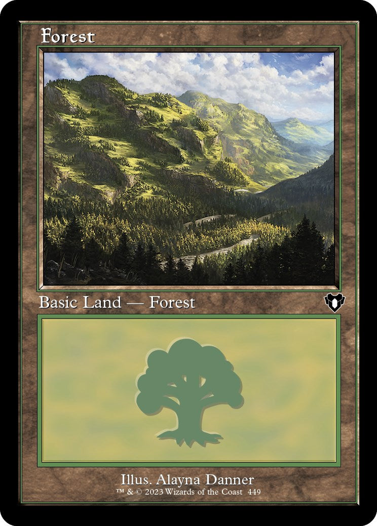 Forest (449) (Retro) [Commander Masters] | Gamers Paradise