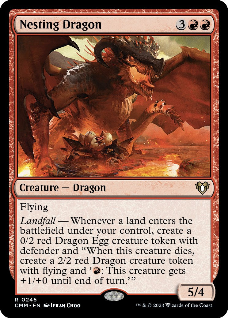 Nesting Dragon [Commander Masters] | Gamers Paradise