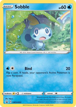 Sobble (SWSH003) [Sword & Shield: Black Star Promos] | Gamers Paradise