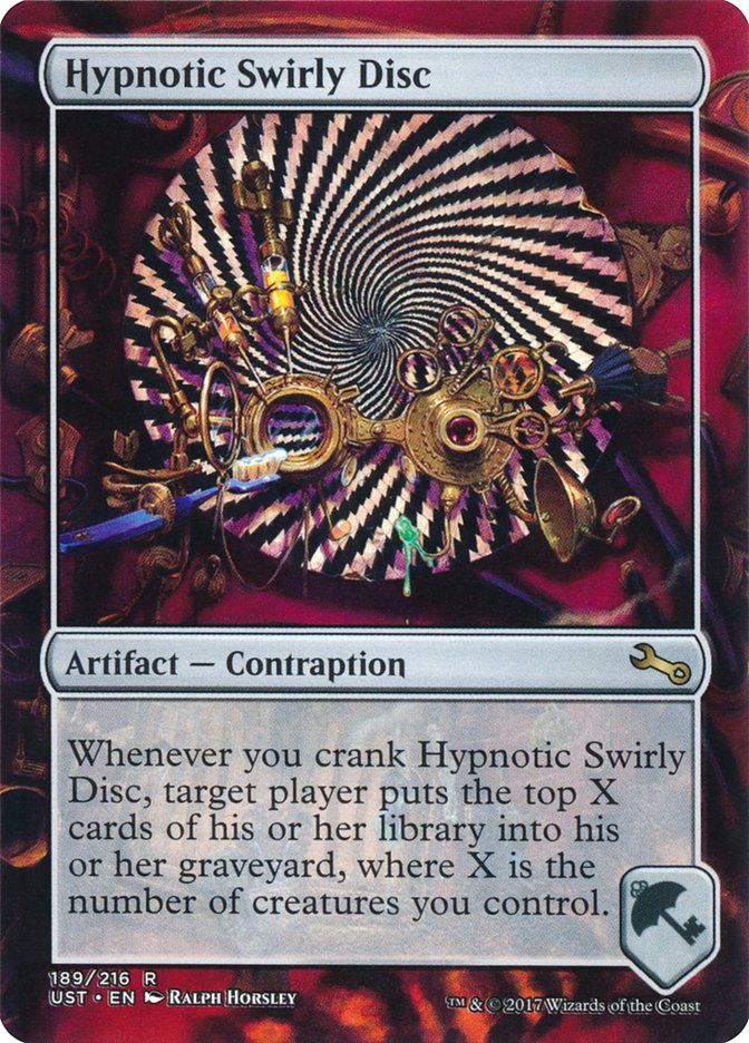 Hypnotic Swirly Disc [Unstable] | Gamers Paradise
