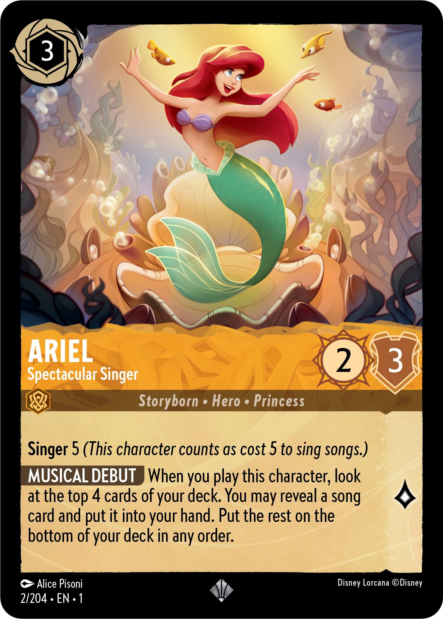 Ariel - Spectactular Singer (2/204) [The First Chapter] | Gamers Paradise