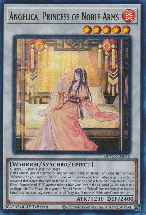 Angelica, Princess of Noble Arms [DUNE-EN040] Ultra Rare | Gamers Paradise