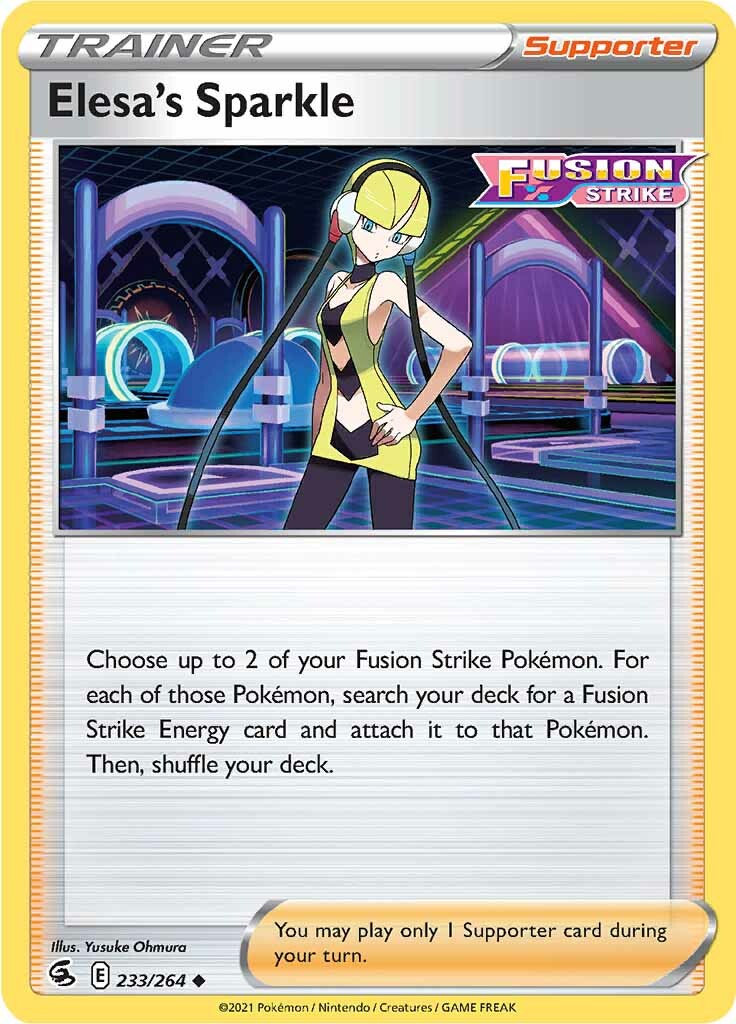 Elesa's Sparkle (233/264) [Sword & Shield: Fusion Strike] | Gamers Paradise