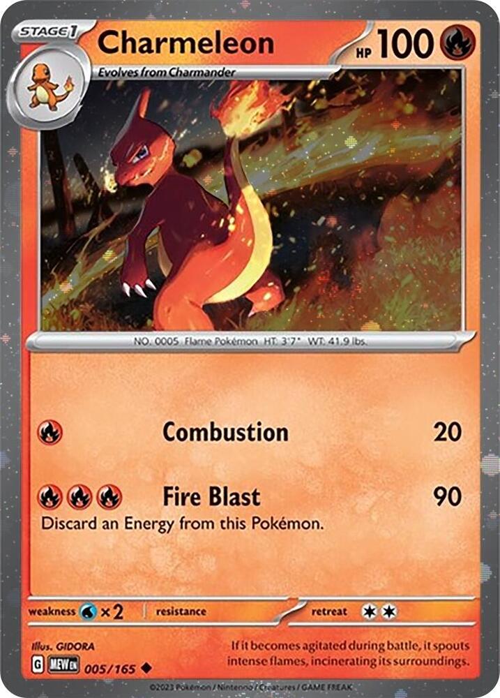 Charmeleon (005) (Cosmos Holo) [Scarlet & Violet: Black Star Promos] | Gamers Paradise