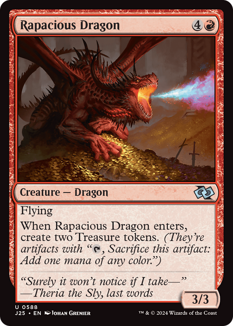 Rapacious Dragon [Foundations Jumpstart] | Gamers Paradise