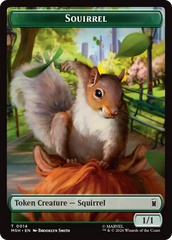 Galactus // Squirrel Double-Sided Token [Marvel Super Heroes Tokens] | Gamers Paradise