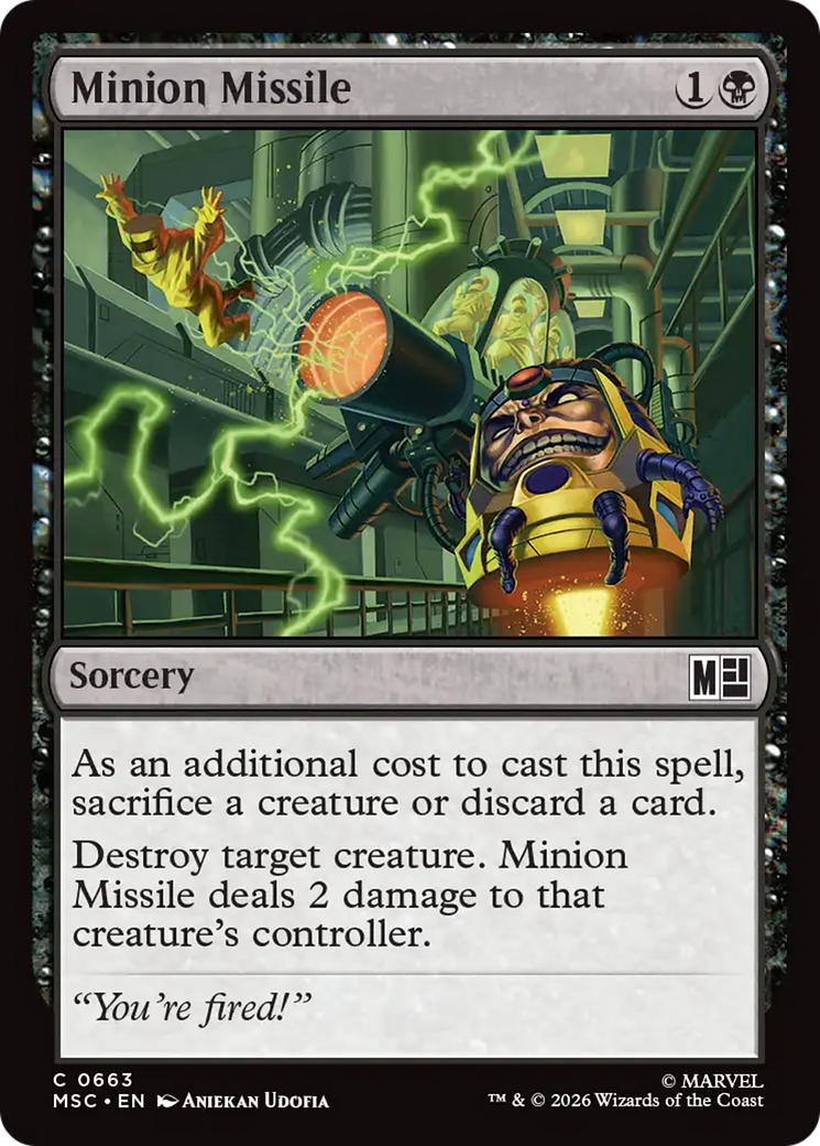 Minion Missile [Marvel Super Heroes Commander] | Gamers Paradise