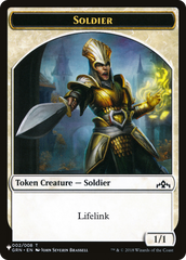 Angel (SLD) // Soldier (GRN) Double-Sided Token [Secret Lair: Angels Tokens] | Gamers Paradise