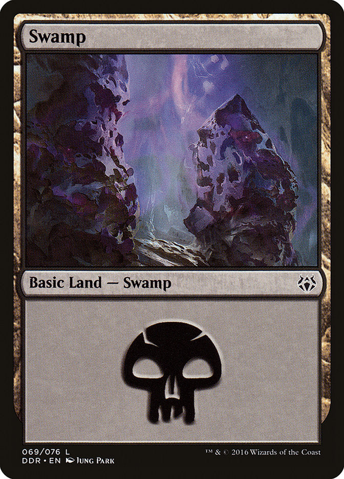 Swamp (69) [Duel Decks: Nissa vs. Ob Nixilis] | Gamers Paradise