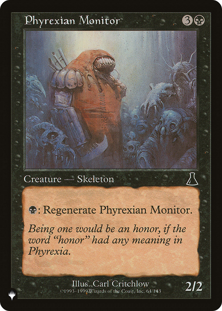 Phyrexian Monitor [The List] | Gamers Paradise