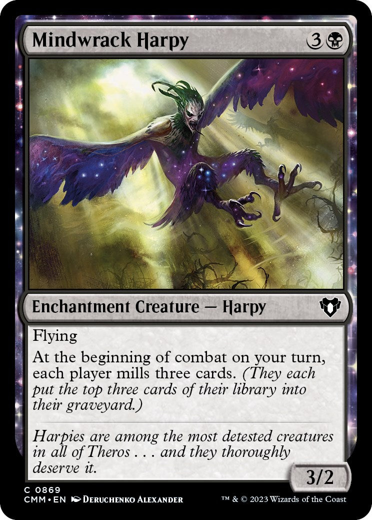 Mindwrack Harpy [Commander Masters] | Gamers Paradise