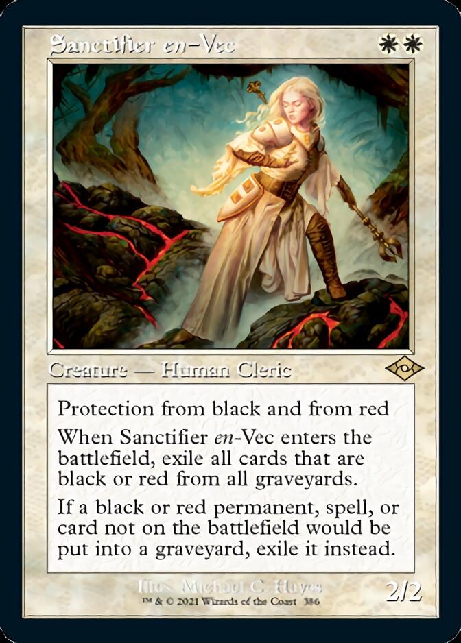 Sanctifier en-Vec (Retro Foil Etched) [Modern Horizons 2] | Gamers Paradise