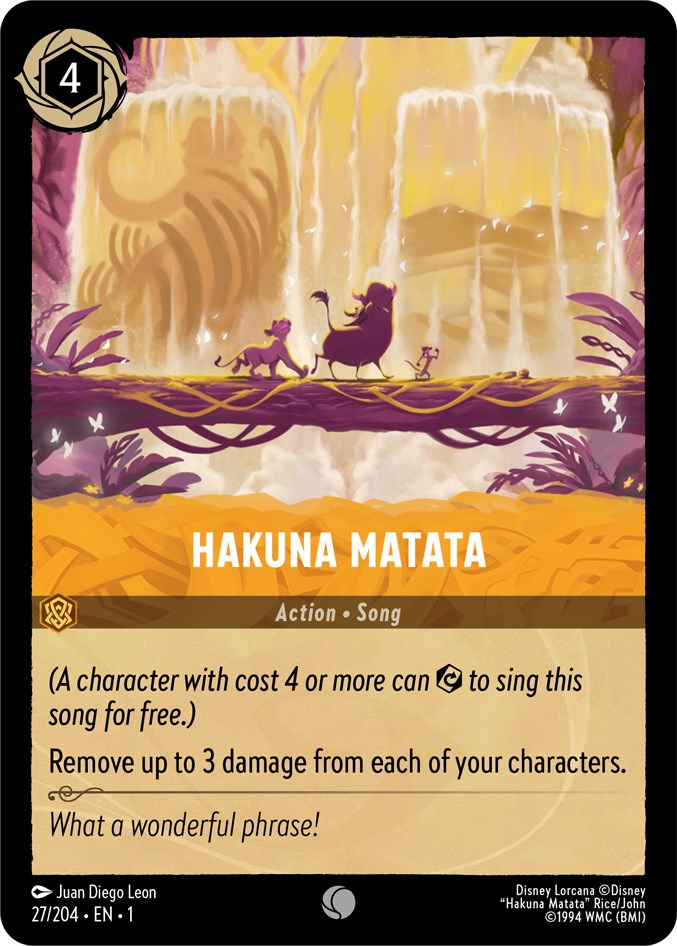 Hakuna Matata (27/204) [The First Chapter] | Gamers Paradise