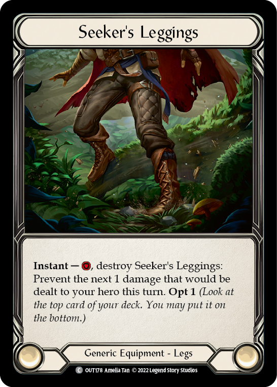Seeker's Leggings [OUT178] (Outsiders)  Cold Foil | Gamers Paradise