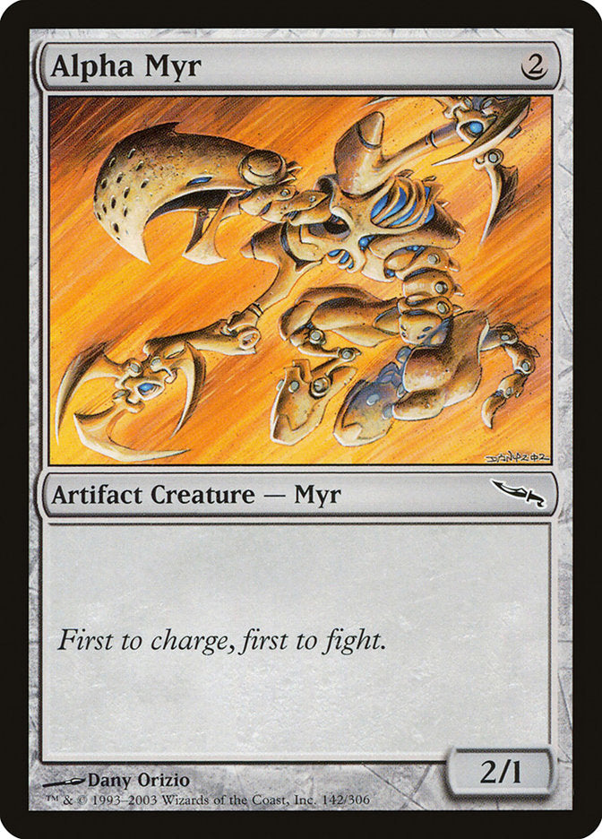 Alpha Myr [Mirrodin] | Gamers Paradise