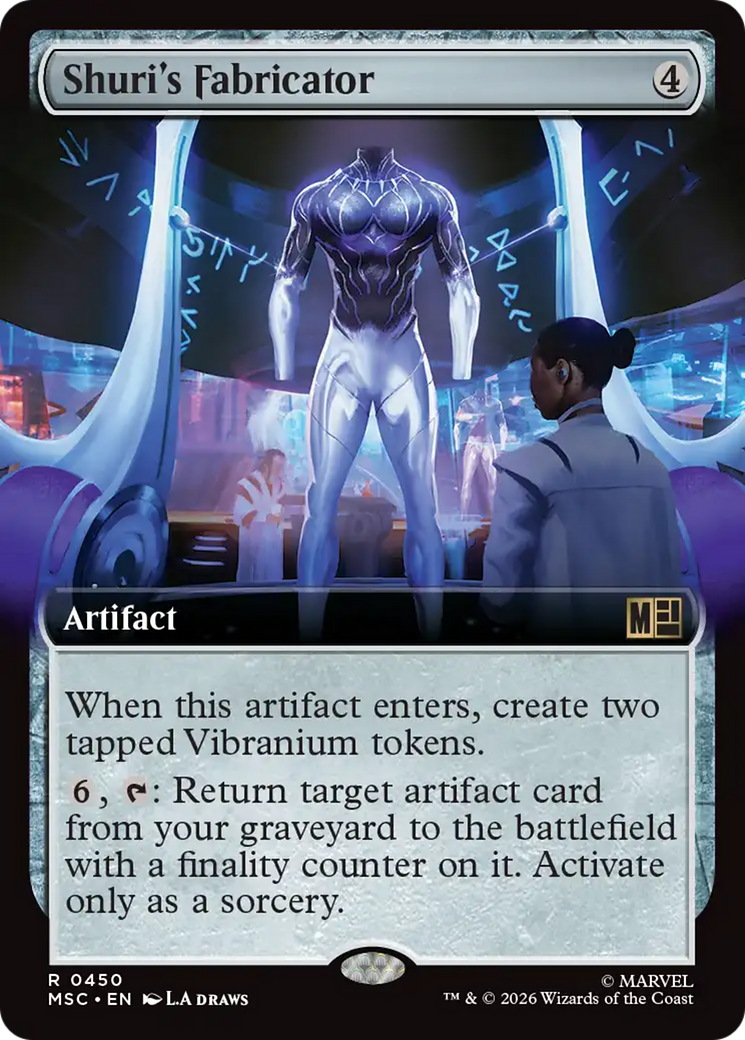 Shuri's Fabricator (Extended Art) [Marvel Super Heroes Commander] | Gamers Paradise
