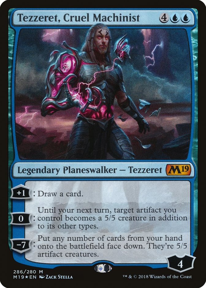 Tezzeret, Cruel Machinist [Core Set 2019] | Gamers Paradise