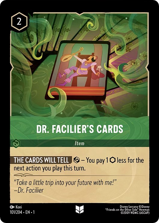 Dr. Facilier's Cards (101/204) [The First Chapter] | Gamers Paradise