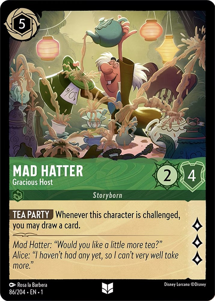 Mad Hatter - Gracious Host (86/204) [The First Chapter] | Gamers Paradise