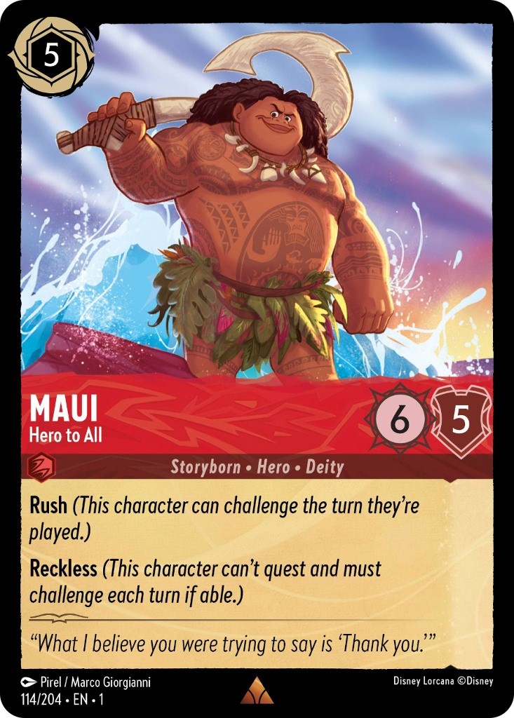 Maui - Hero to All (114/204) [The First Chapter] | Gamers Paradise