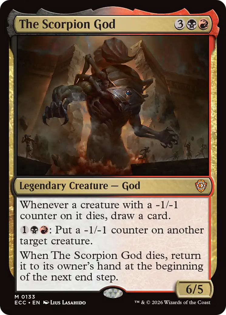 The Scorpion God [Lorwyn Eclipsed Commander] | Gamers Paradise