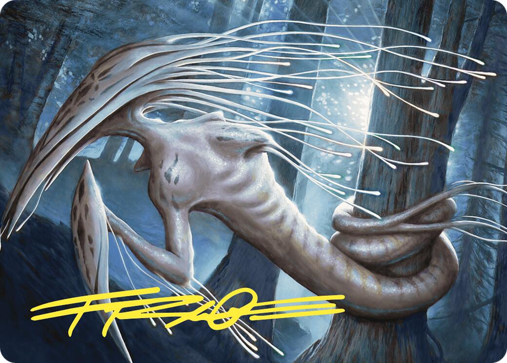 Manaweft Sliver Art Card (Gold-Stamped Signature) [Commander Masters Art Series] | Gamers Paradise