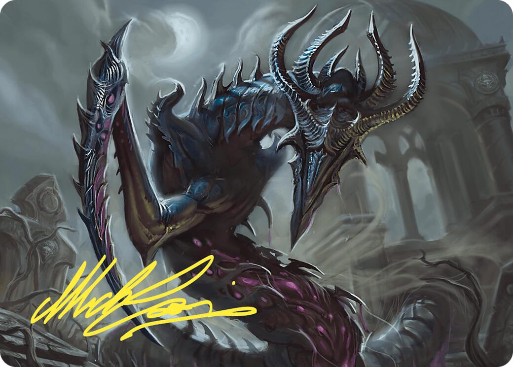 Crypt Sliver Art Card (Gold-Stamped Signature) [Commander Masters Art Series] | Gamers Paradise