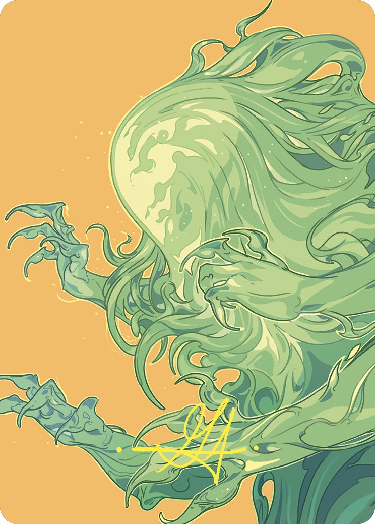Omnath, Locus of Mana Art Card (Gold-Stamped Signature) [Commander Masters Art Series] | Gamers Paradise