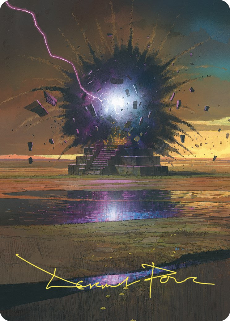 Return to Dust Art Card (Gold-Stamped Signature) [Commander Masters Art Series] | Gamers Paradise