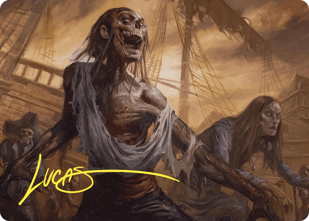 Rise from the Tides Art Card (Gold-Stamped Signature) [Commander Masters Art Series] | Gamers Paradise