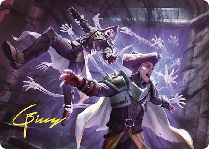 Grave Pact Art Card (Gold-Stamped Signature) [Commander Masters Art Series] | Gamers Paradise