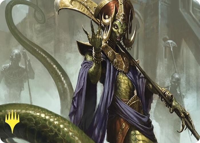 Sidisi, Brood Tyrant Art Card (Gold-Stamped) [Commander Masters Art Series] | Gamers Paradise