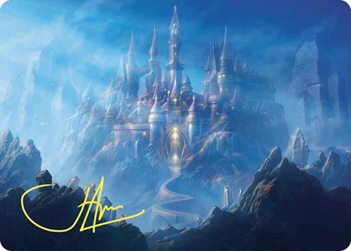 Opal Palace Art Card (Gold-Stamped Signature) [Commander Masters Art Series] | Gamers Paradise