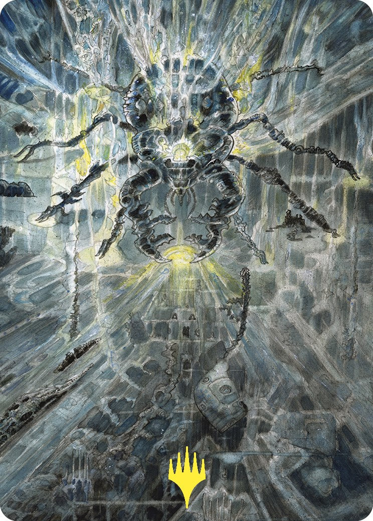 Darksteel Mutation Art Card (Gold-Stamped) [Commander Masters Art Series] | Gamers Paradise